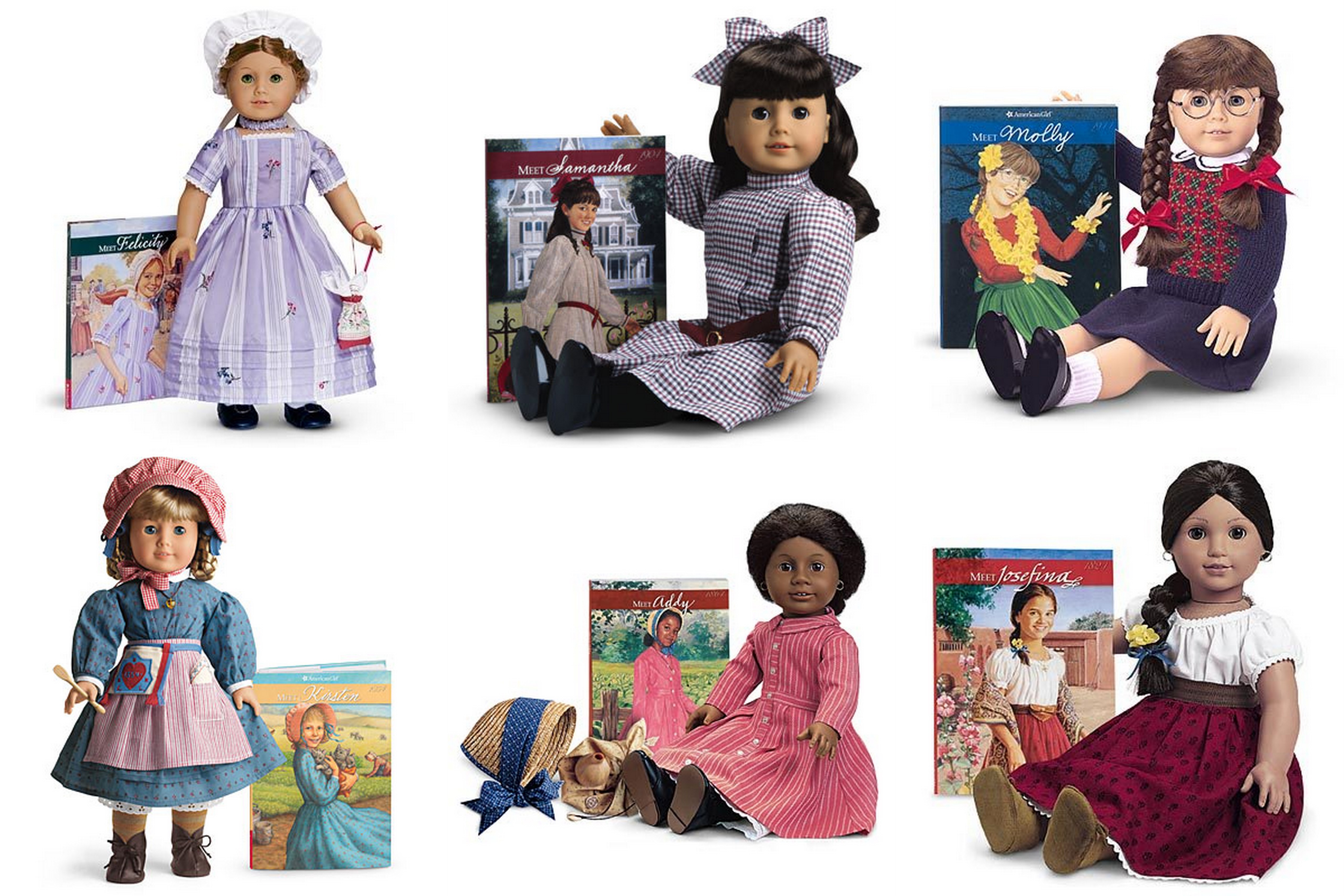 american girl dolls from the 90s